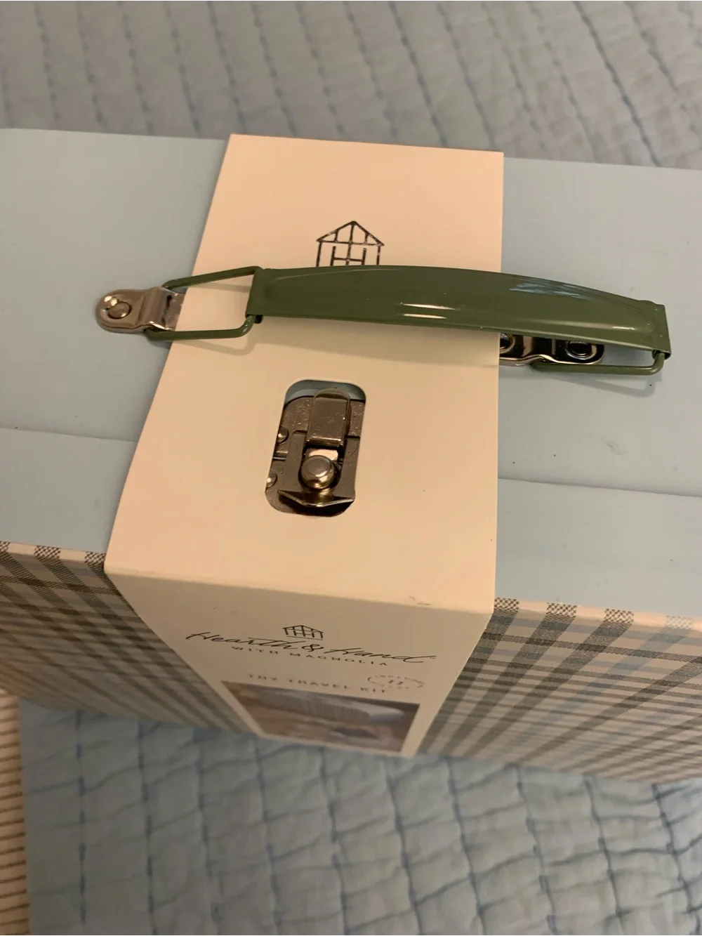 NWT Hearth & Hand Toy Suitcase Travel Accessories & Passport